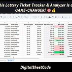 lottery spreadsheet template